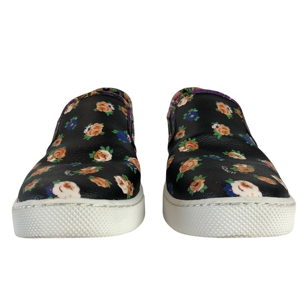 Coach Slip On Sneakers Parkside Tea Rose Black Sz 9.5 - Picture 6 of 11